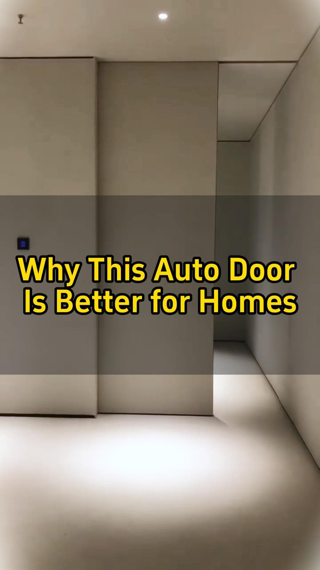 Why This Auto Door is Better for Homes