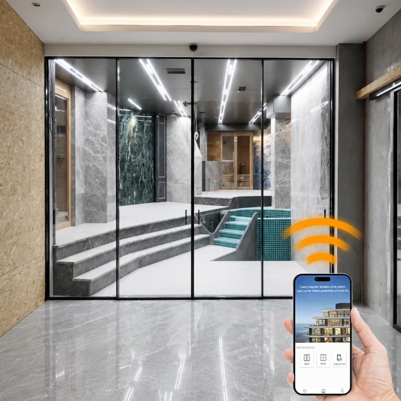 Intelligent Space Control for the Future: why high-end interior spaces trust pta door magnetic levitation automatic doors