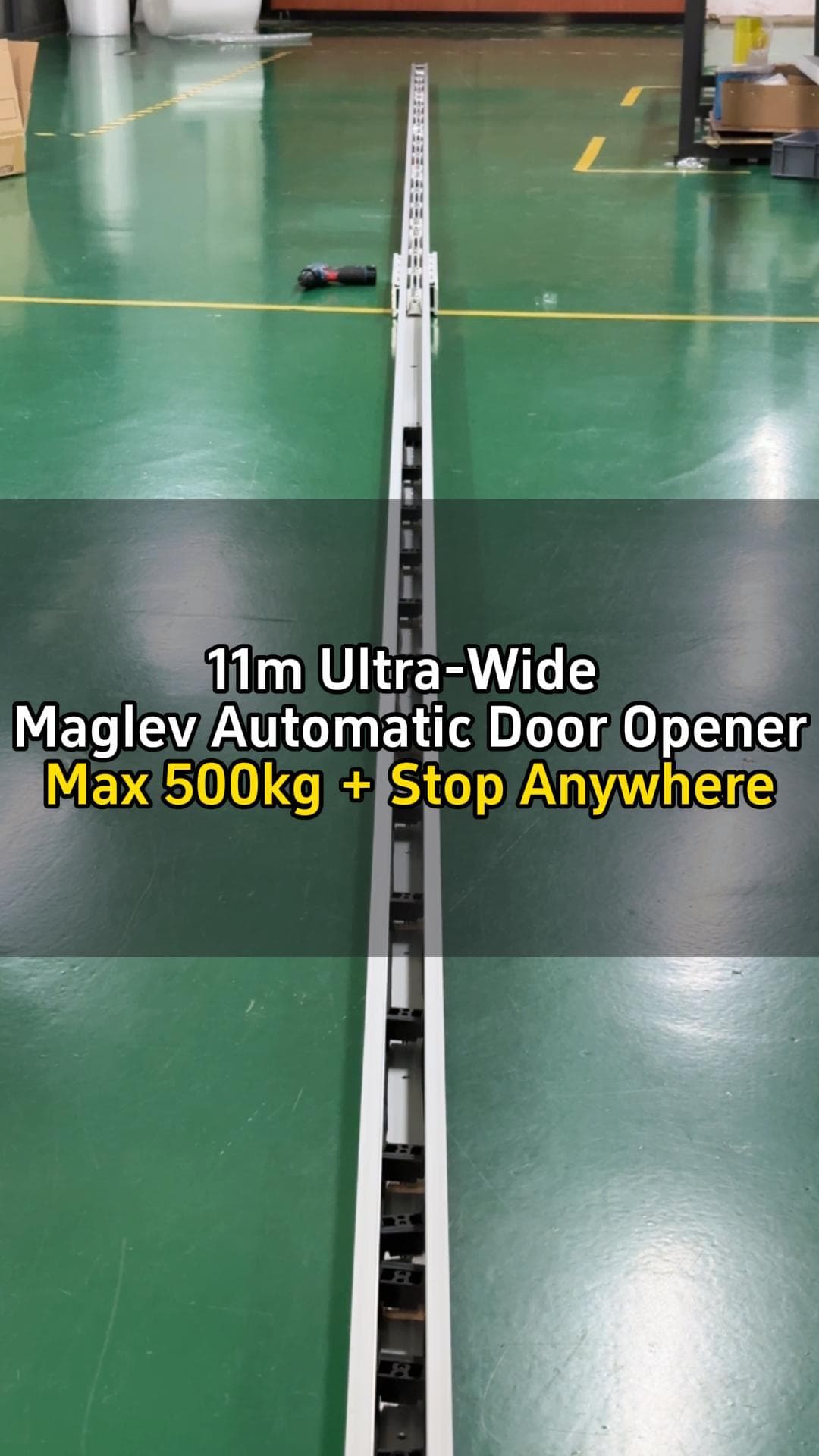 A 500kg Door Can Move This Smoothly?