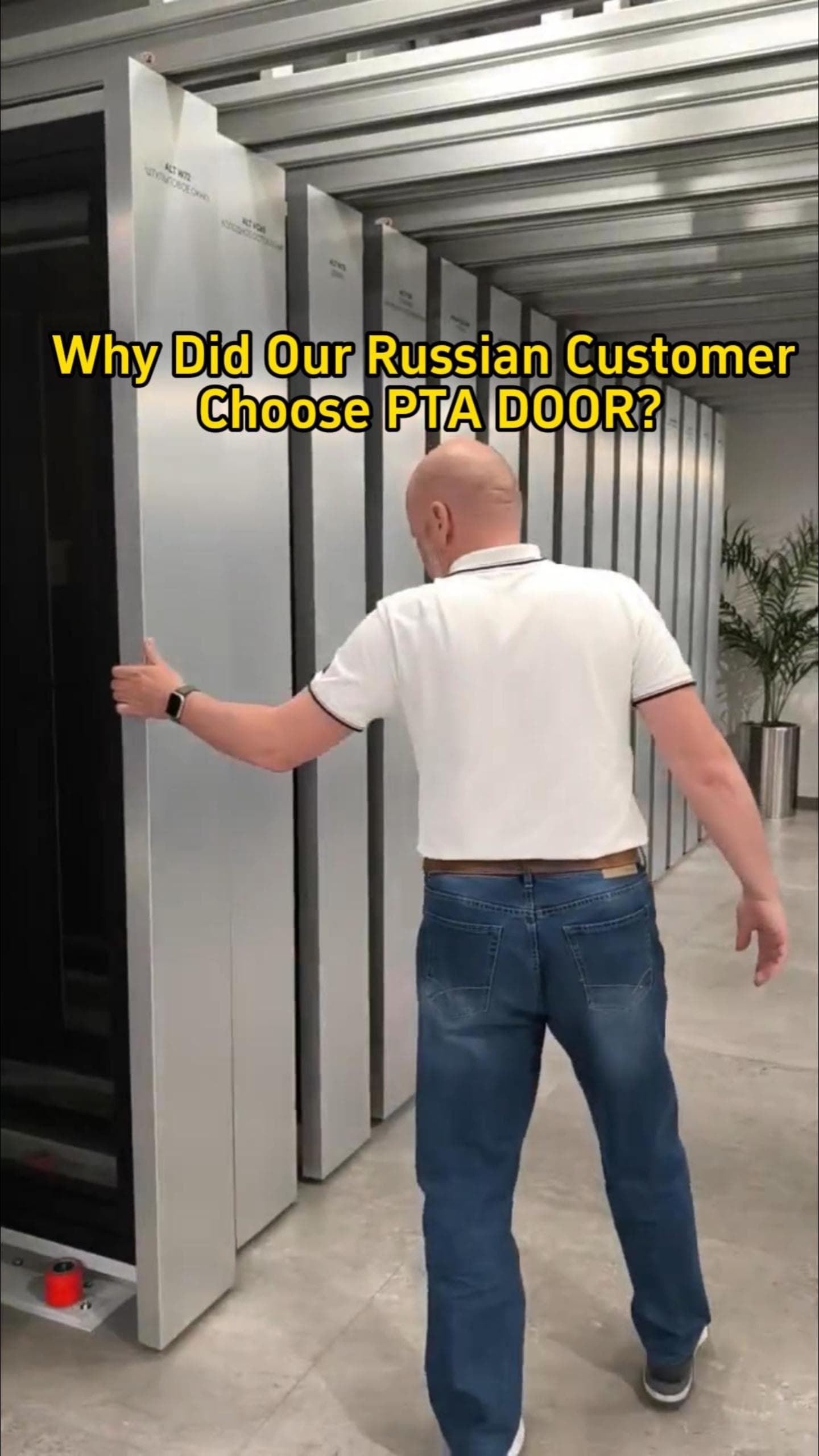 Why Did Our Russian Customer Choose PTA DOOR?